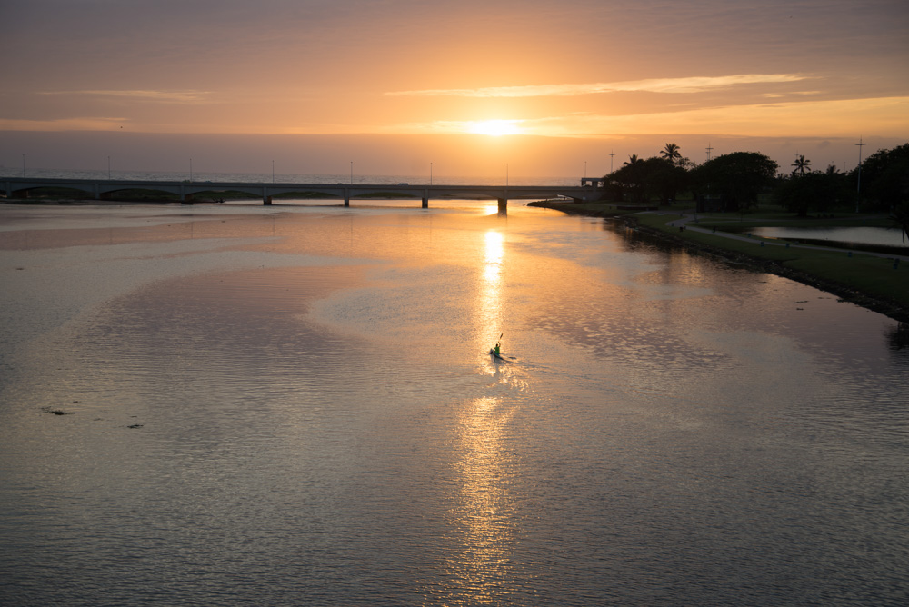 Sunrise Landscape at the Umgeni River in Durban makes the Perfect Durban Canvas