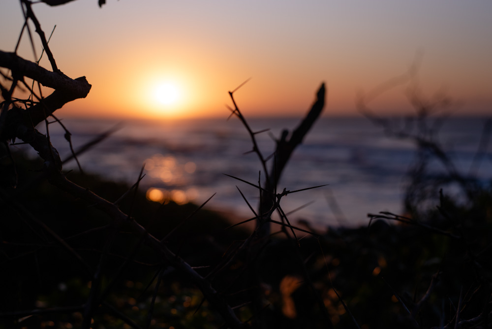 Ballito Sunrise Landscape and Beach Photography Canvas Printing