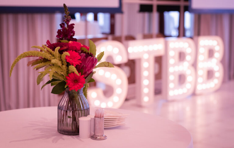 Corporate Event Decor at the Oyster Box